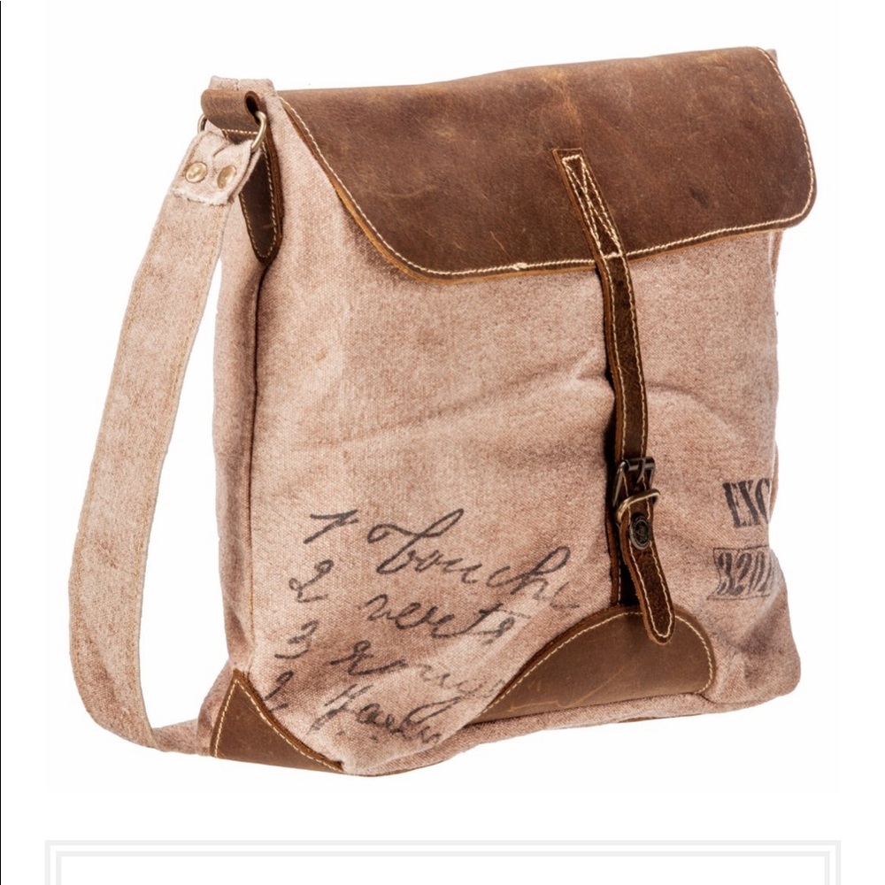 The Barrel Shack “Cruz” Handmade Messenger Bag